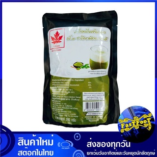 ผงกลิ่นผสมเครื่องดื่ม ชาเขียวมัทฉะลาเต้ 300 กรัม Red Leaf ใบไม้แดง Matcha Green Tea Latte Flavored Drink Powder