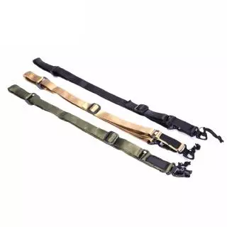 ยุทธวิธี Multi-Mission Double Point Sling Strap System Mount Set เหมาะสําหรับ MS2 Single Point Strap สายคล้องกล้อง