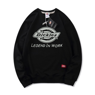 [พร้อมส่ง] เสื้อกันหนาวลําลอง คอกลม พิมพ์ลาย Dickies แฟชั่นฤดูใบไม้ร่วง สําหรับผู้ชาย