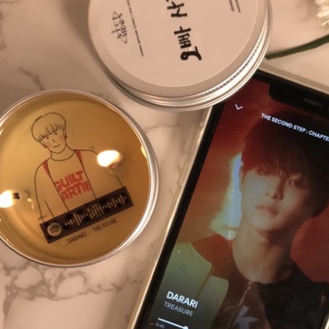 เทียนหอมซ่อนรูปวาด ส่งรูปภาพในช่องแชท