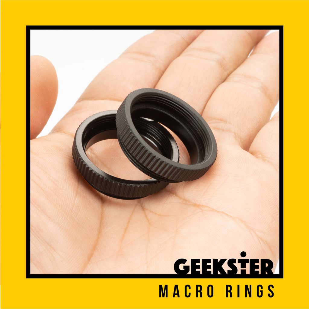 แหวนมาโคร 2 วง ( มาโครริง / Macro Ring )