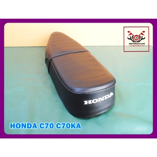 HONDA C70 C70KA "BLACK" COMPLETE DOUBLE SEAT // เบาะ เบาะมอเตอร์ไซค์ สีดำ งานสวย สินค้าคุณภาพดี