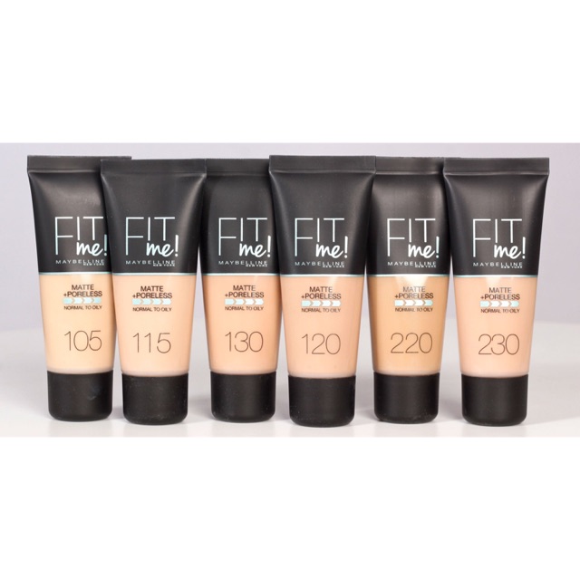 พร้อมส่ง🔥🔥)Maybeline fit me foundation