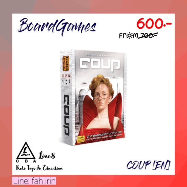 Boardgame บอร์ดเกม Azul, Splendor, Codenames, Coup, CS file, Exploding kittens, Werewolf