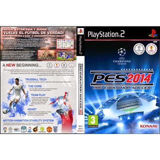 แผ่นเกมส์ PS2 PES Pro Evolution Soccer 2014   คุณภาพ ส่งไว (DVD)