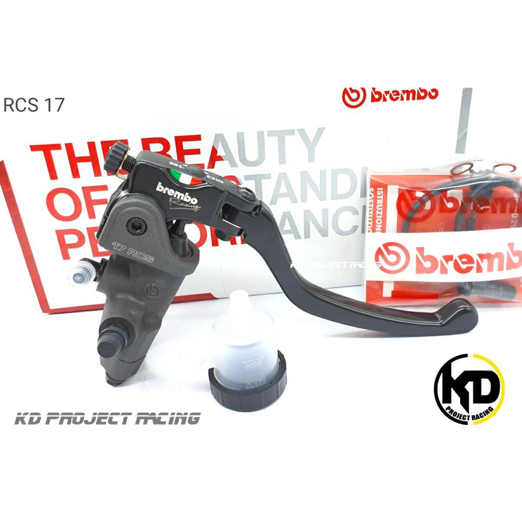 ปั้มเบรค Brembo italy 16 , 17 , 19 RCS ก้านยาว แท้