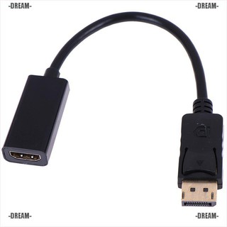 Dream Dp Display Port Male To Hdmi Female อะแดปเตอร์สายเคเบิ้ล