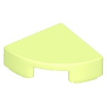 Lego part (ชิ้นส่วนเลโก้) 25269 / 48410 Tile, Round 1 x 1 Quarter