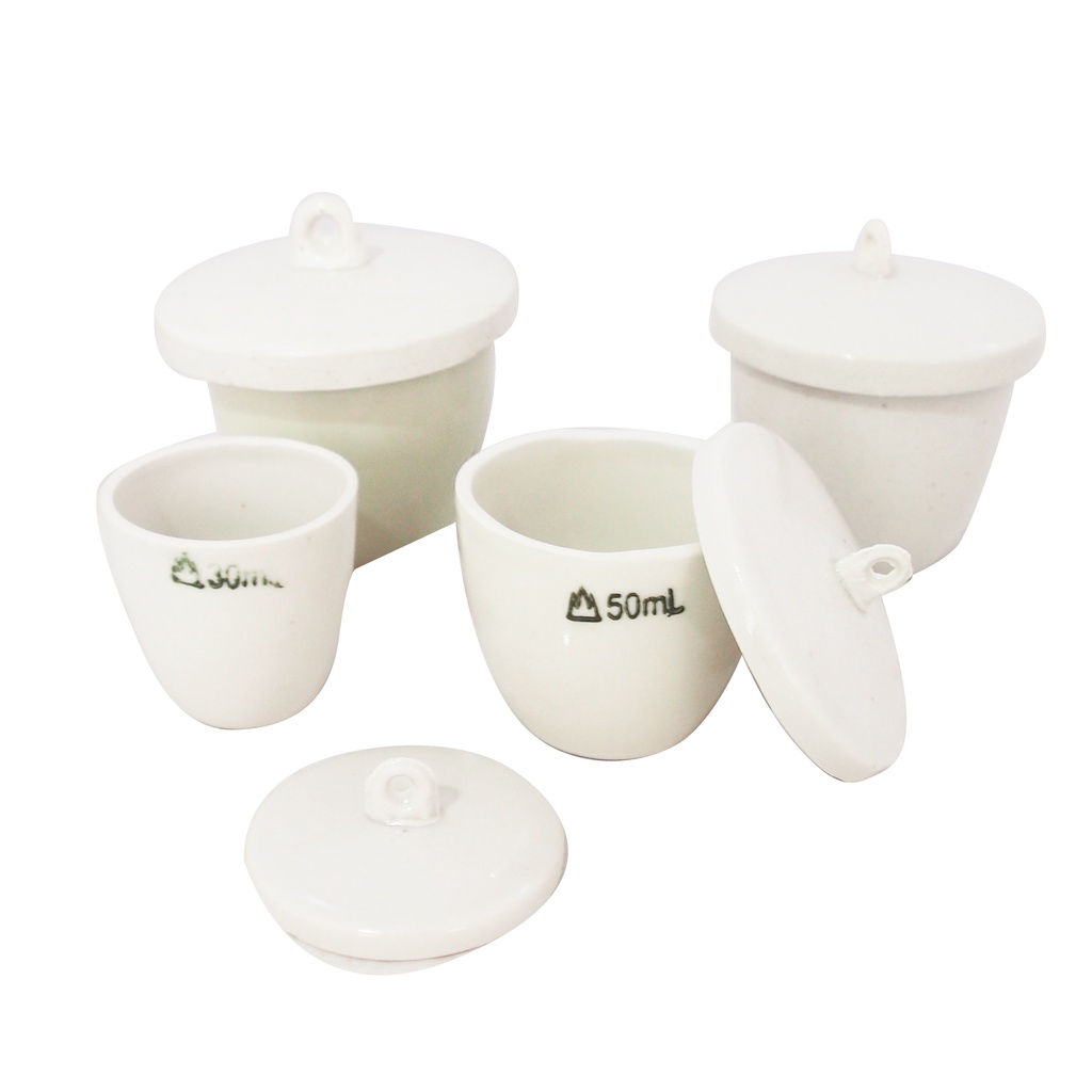 เบ้ากระเบื้อง (Porcelain Crucible with Lid) ราคา ถูกที่สุด ดีลบีเคเค แกลเลอรีภาพที่ 5