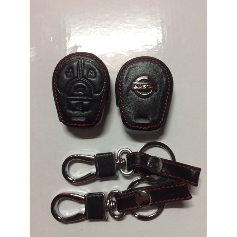 หุ้มกุญแจหนังรถยนต์Nissan กุญแจ หุ้มกับกุญแจรีโมทรถยนต์นิสสันแบบหัวกุญแจเท่านั้