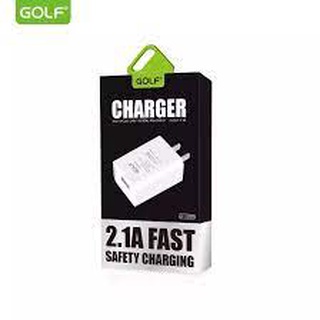 GOLF  รุ่นU206S หัวชาร์จ  Fast charger 2.1A 1USB