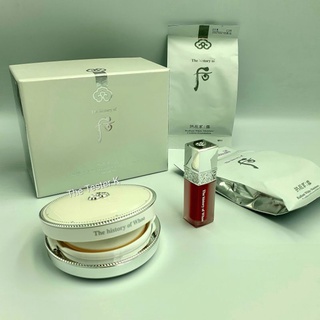 #พร้อมส่ง #คุชชั่นตัวใหม่ล่าสุด! ปรับสูตรใหม่ #The History of Whoo - Radiant White Moisture Cushion Set