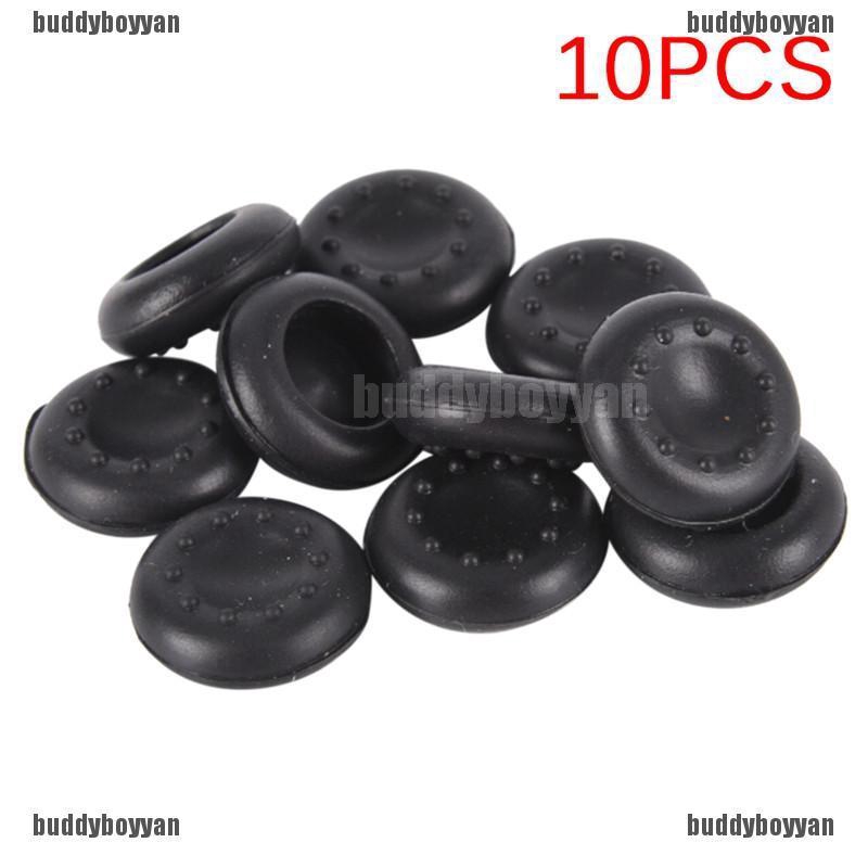 Thro ฝาครอบปุ่มกดจอยเกม แบบซิลิโคน 10 ชิ้น สําหรับ PS3 PS4 XBOX 360