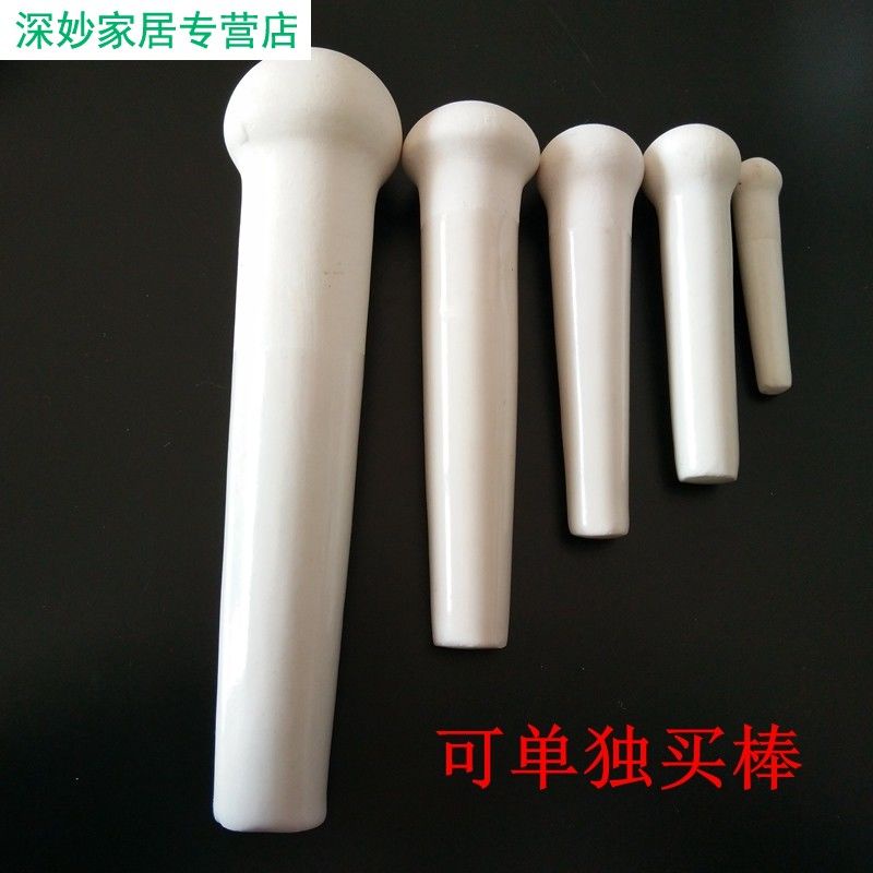 ↂ ♧ ใหม่เซรามิคยาตำสากตำยากระบอกปูนตำยาหม้อบดชามยาบด rod เครื่องใช้ไฟฟ้า