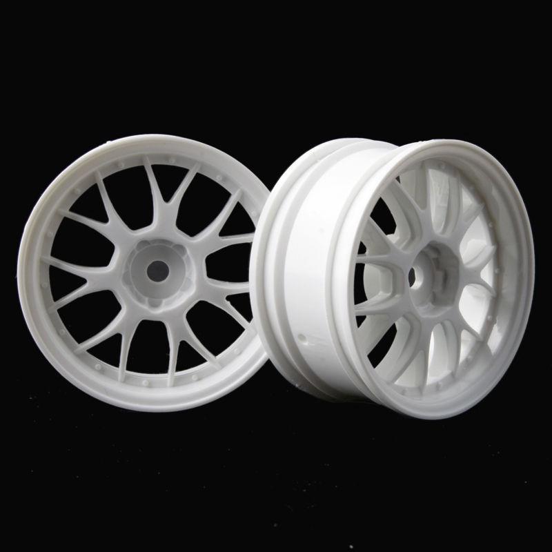 4x Wheel 26mm,Rim Hex 12mm, RC 1:10 On-Road Street Drift Car tires 907W