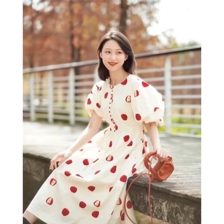 🍎🍎🍎Apple Long Dress🍎🍎🍎ป้ายypy