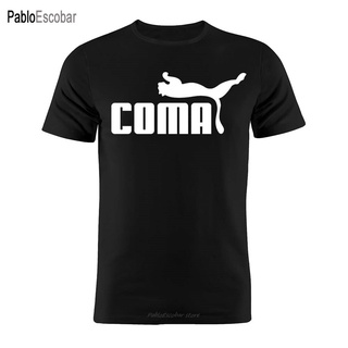 เสื้อยืด ผ้าฝ้าย พิมพ์ลาย Coma Funny Parody Geek ของขวัญ สําหรับผู้ชาย และผู้หญิงS-5XL