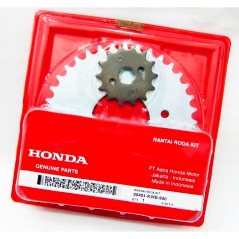 06401-KWB-900 HGP AHM 100% ORIGINAL GIR GER SET REVO 110 AHM KWB 06401KWB900