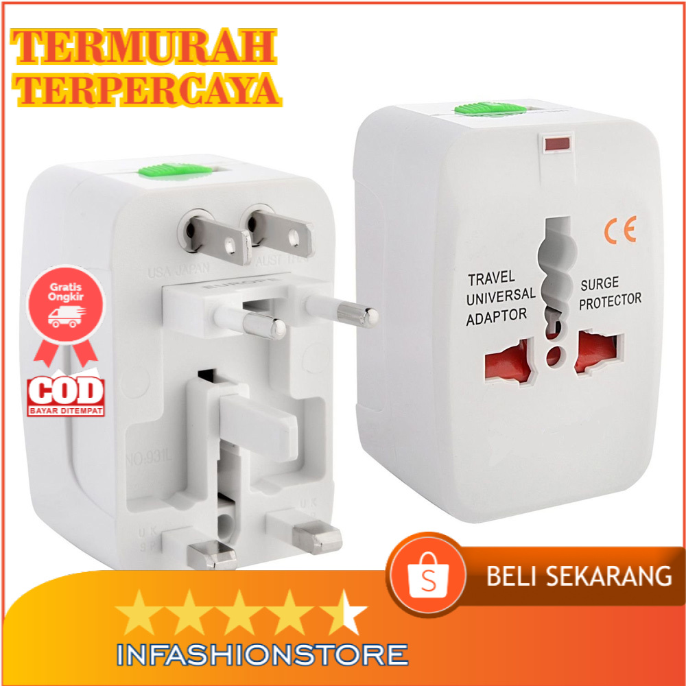 PROMO Travel Adapter Universal EU AU UK US Plug Travel Adapter Travel