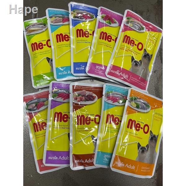 ✕☸Me-o อาหารเปียกสำหรับเเมว 80g.
