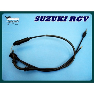 SUZUKI RGV THROTTLE CABLE LARGE SET "GRADE A" // สายเร่งชุด มอเตอร์ไซค์ซูซุกิ RGV ชุดใหญ่ สินค้าคุณภาพดี