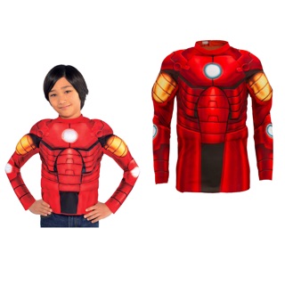 ชุดแฟนซีเด็กชาย Child Iron Man Muscle Shirt 5- 7 ปี