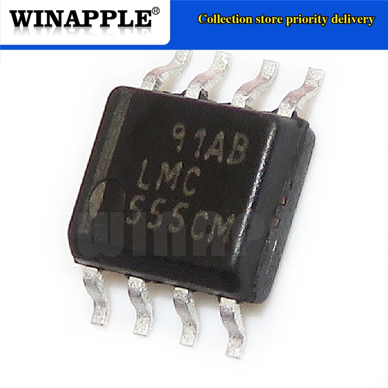 10 ชิ้น/ล็อต LMC555CMX LMC555CM LMC555 SOP-8 ในสต็อก
