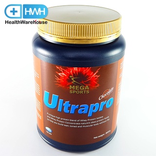 Mega Sports Ultrapro Chocolate 900 g เวย์โปรตีนสูตรครบถ้วน Mega We Care