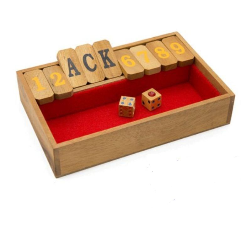 เกมเปิดกล่อง แจ๊คพอท Shut the Box , Jackpot game