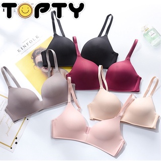 TOPTY😊บราไร้ขอบ ไร้โครง SOFT BRA งานสวยเนียนผิว ใส่สบาย