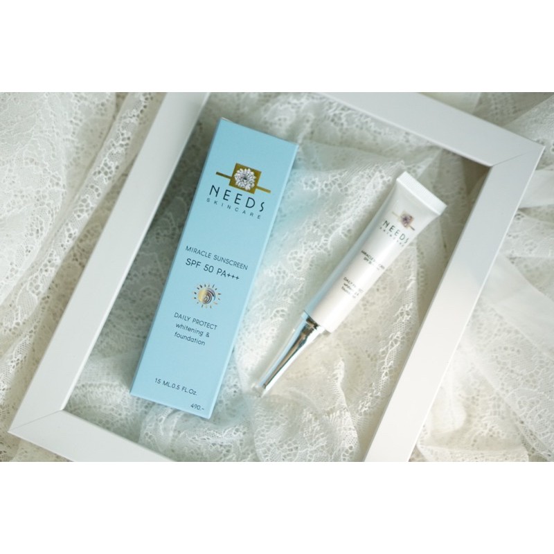 :: SUN 1 :: ครีมกันแดด 1 กล่อง miracle sunscreen SPF50+++