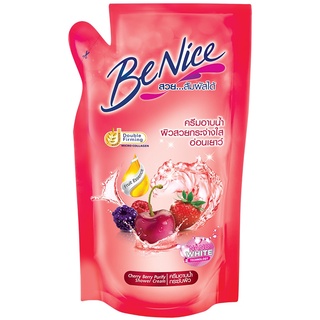 Free Delivery Benice Cherry Berry Purify Shower Cream  400ml.Refill Cash on delivery