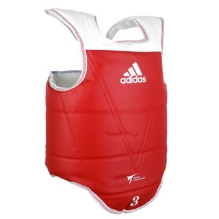 เกราะลำตัว​เทควันโด​ (กลับด้านได้​ มีสองสี)​ adidas WT approved - Reversible Chest Guard (ADITAP01)