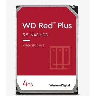 Hard Drive NAS 4 TB RED PLUS   3.5"WD40EFZX (รับประกัน3ปี)