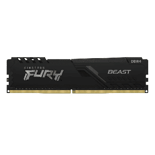 KINGSTON FURY BEAST DDR4/2666 RAM PC (แรมพีซี) 8GB (BLACK) (KF426C16BB/8)