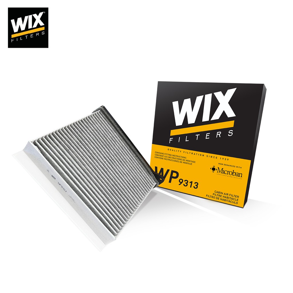 wix ไส้กรองแอร์คาร์บอน mitsubishi triton pajero sport ปี 05-15,space wagon 2.4 ปี06-15 lancer cedia