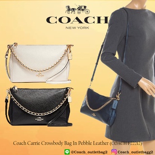 Coach Carrie Crossbody Bag In Pebble Leather