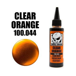 SKULL COLOR 60 ml. CLEAR COLOR Clear Orange 044