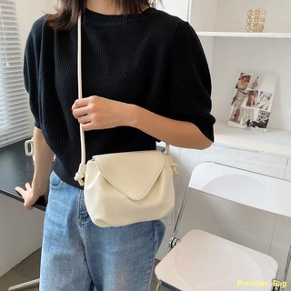 การจัดส่งที่รวดเร็ว#🥦Small bag female 2022 new fashion all-match small square bag pu leather shoulder messenger handbag