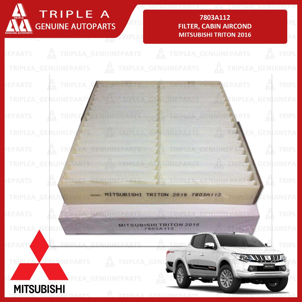 7803A112 กรองแอร์แอร์ กรองแอร์ Mitsubishi Triton 2016