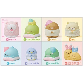 ∎ เลือกลายได้ ∎ FIGURE Sumikko Gurashi Friends 5 bandai บันได ฟิกเกอร์ สุมิโกะ ซุมิโกะ