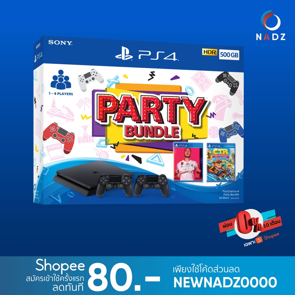 Ps4 slim shop party bundle