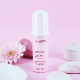clarins brightening creamy mousse cleanser