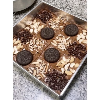 บราวนี่ดาร์กช็อคโกแลต ขนาด 2 ปอนด์ ยกถาด🍫ขนาดใหญ่