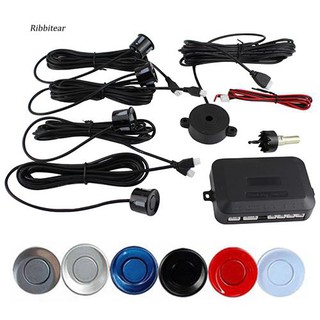 RBTR_Buzzer Car Parking Sensor Car Reversing Backup Radar Sound Alert + 4 Sensors