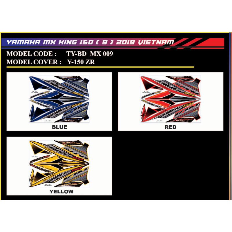 Y15ZR MX KING 150 (9) 2019 VIETNAM