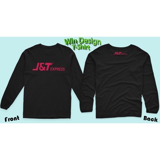 เสื้อj&amp;t expressแขนยาว ผ้าคอตตอน100% ผ้าหนานุ่ม