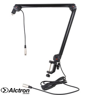 Alctron MA614 Broadcasting Stand ขาตั้งไมค์ แบบหนีบขอบโต๊ะ อย่างดี รับน้ำหนักสูงสุด 2 กก. + แถมฟรีสายไมค์ XLR 5 เมตร