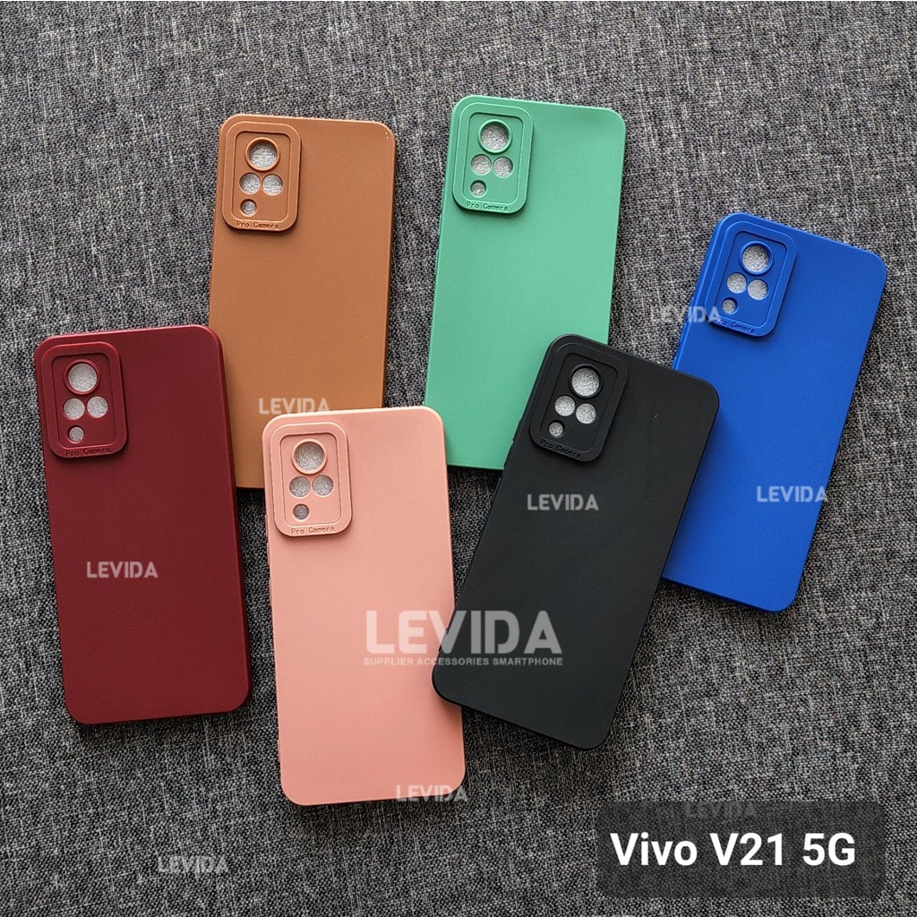Vivo V21 5G Vivo V21E 4G Vivo V21 4G Vivo V23 5G Vivo V23E 5G VIVO V20 Softcase procamera Silicon Ma