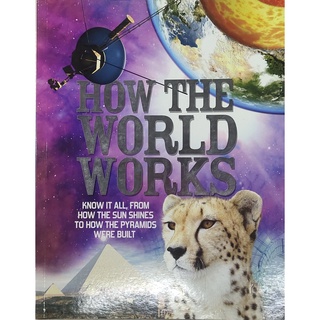 หนังสือ ความรู้ในโลก ภาษาอังกฤษ HOW THE WORLD WORKS 160Page